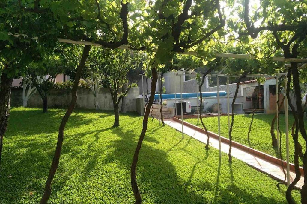 Вілла Citrus Tree House, Private Pool And Garden. Angeja Екстер'єр фото